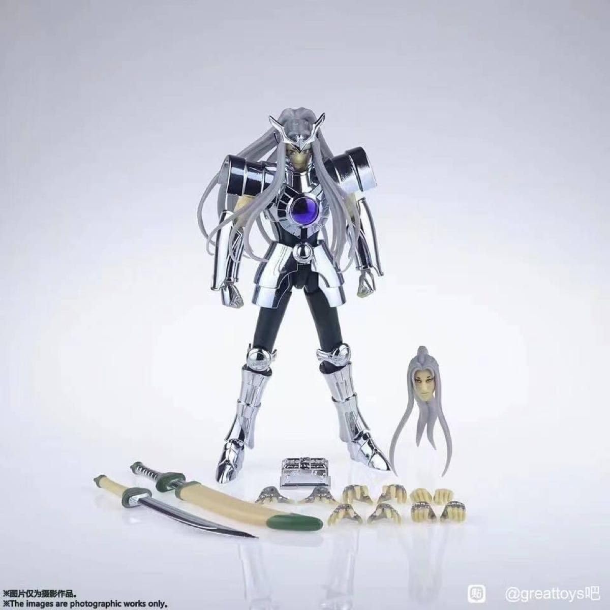 Amazon.co.jp: 白銀聖闘士 祭壇座（アルター）のハクレイ 聖闘士星矢